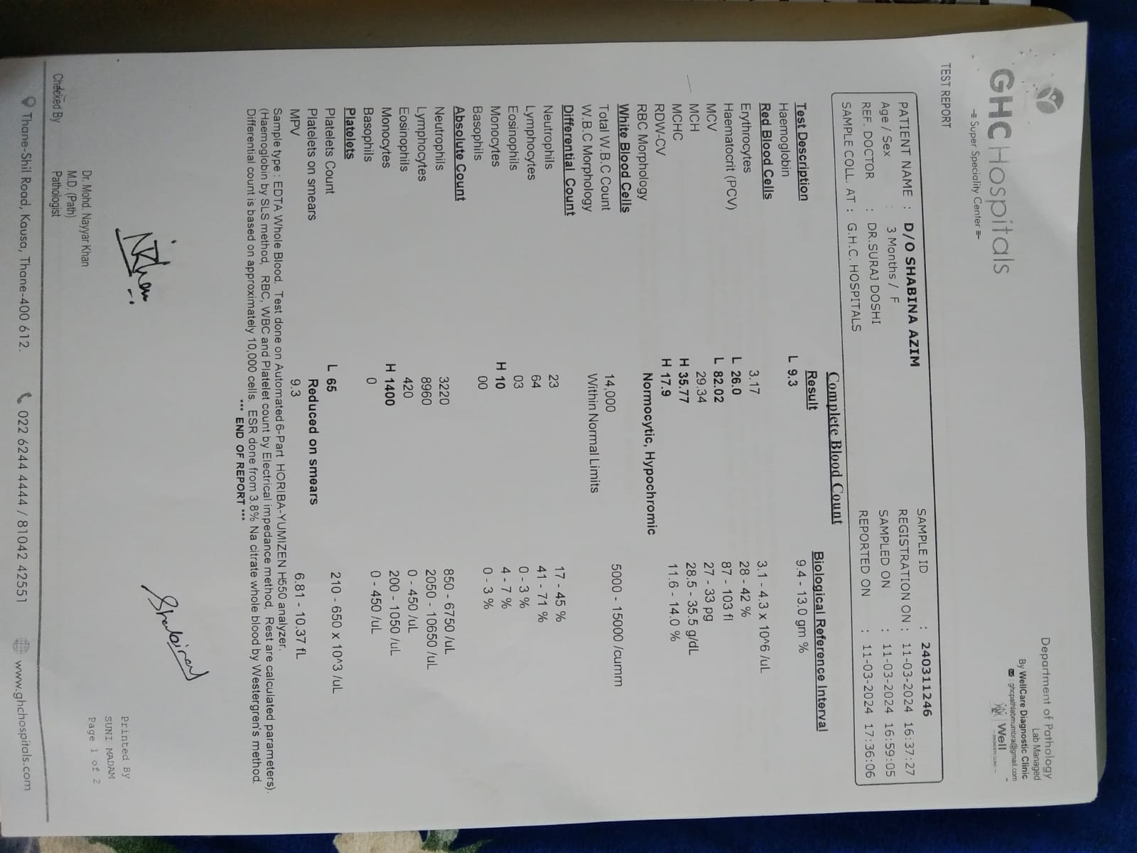 Verified document for Hidayah