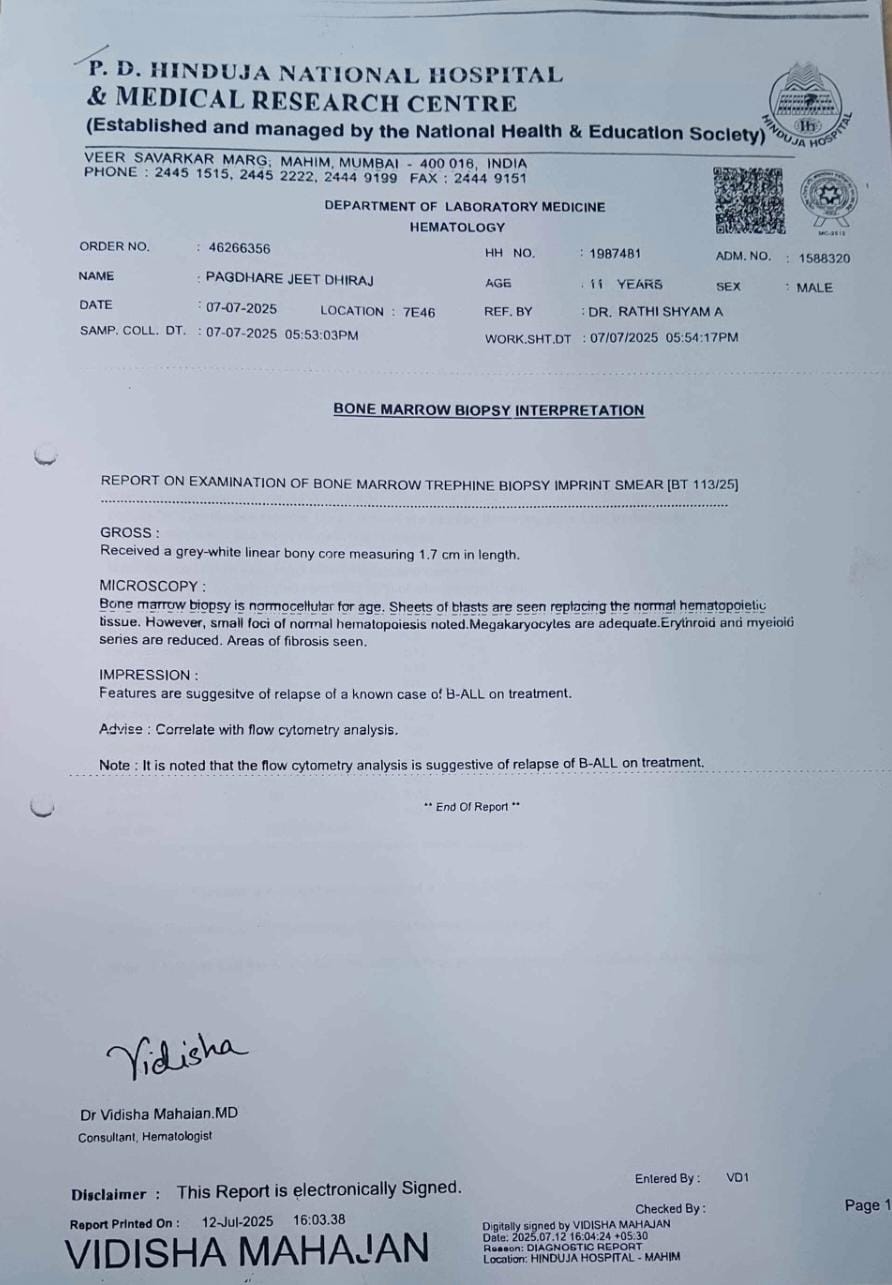 Verified document for Jeet
