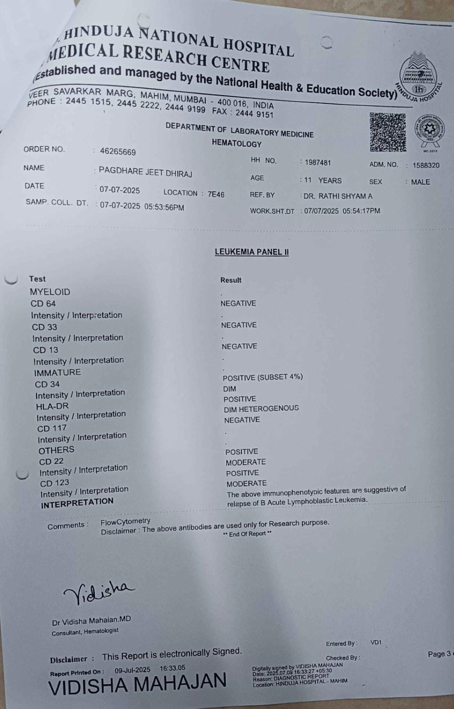 Verified document for Jeet